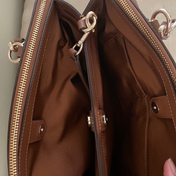 COACH Cognac Shoulder Bag - Picture 5 of 7